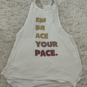 White Workout Tank